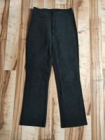 Schwarze Lederhose Gr xs/34 street one vorne Leder/hinten Stretch Nordrhein-Westfalen - Lübbecke  Vorschau