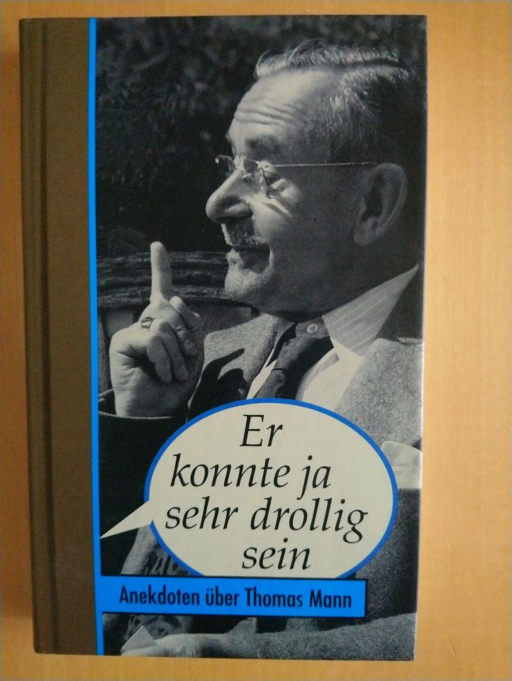 Buch Anekdoten über Thomas Mann - unbenutzt in Bad Kösen