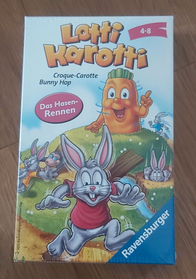 Reisespiel "Lotti Karotti", Neu OVP (noch eingeschweißt) in Mellingen