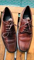 Braune Lederschuhe für Herren von ecco Größe 41 Schleswig-Holstein - Kiel Vorschau
