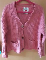 Frogbox kuschelige Strickjacke rosa pink Gr M 40 42 Smiley Sachsen - Döbeln Vorschau