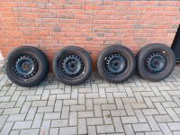 VW Stahlfelgen 5x112 mit Sommerreifen 195/55 R15 Niedersachsen - Cuxhaven Vorschau