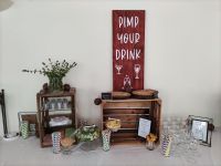 Pimp-your-drink Bar Holzschild für Hochzeit oder Geburtstag Baden-Württemberg - Bad Liebenzell Vorschau