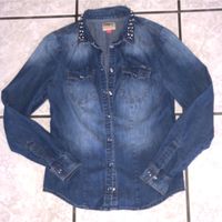 Jeansbluse / Jeanshemd von Only Gr. 36 - mit Nieten Nordrhein-Westfalen - Rietberg Vorschau