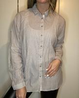 Esprit Bluse Hemd Creme beige braun gestreift Größe M 40 Bayern - Augsburg Vorschau