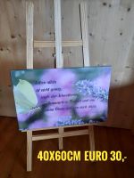 Leinwand 40x60cm "leben allein ist nicht ge,nug' Bayern - Wilhermsdorf Vorschau