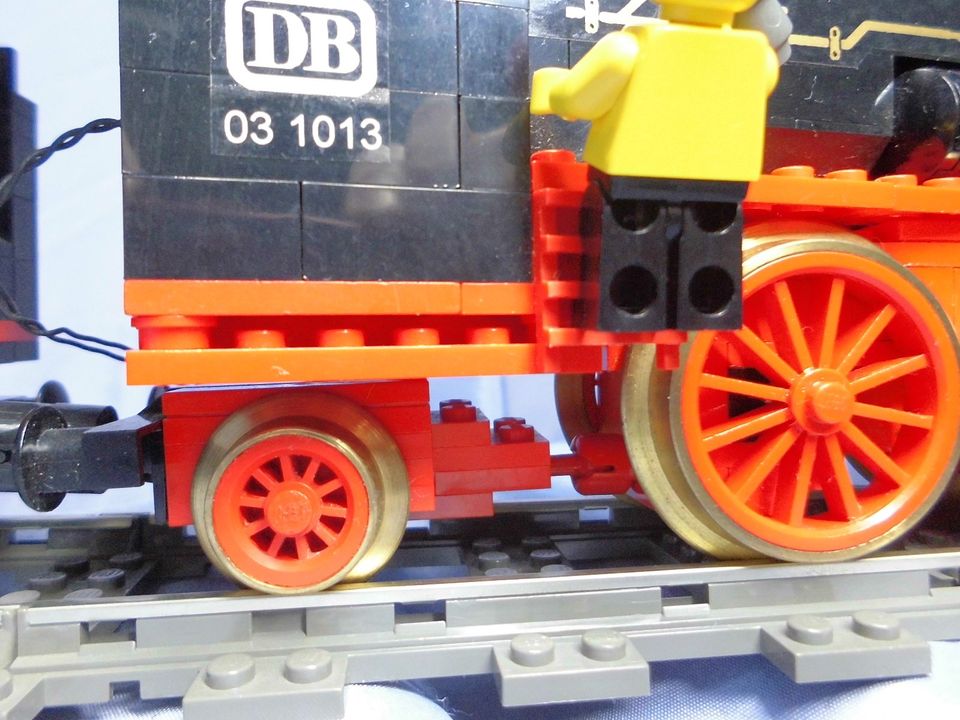 LEGO MOC, seltene Dampf Tenderlok Messingräder inklusiv Versand! in Hannover