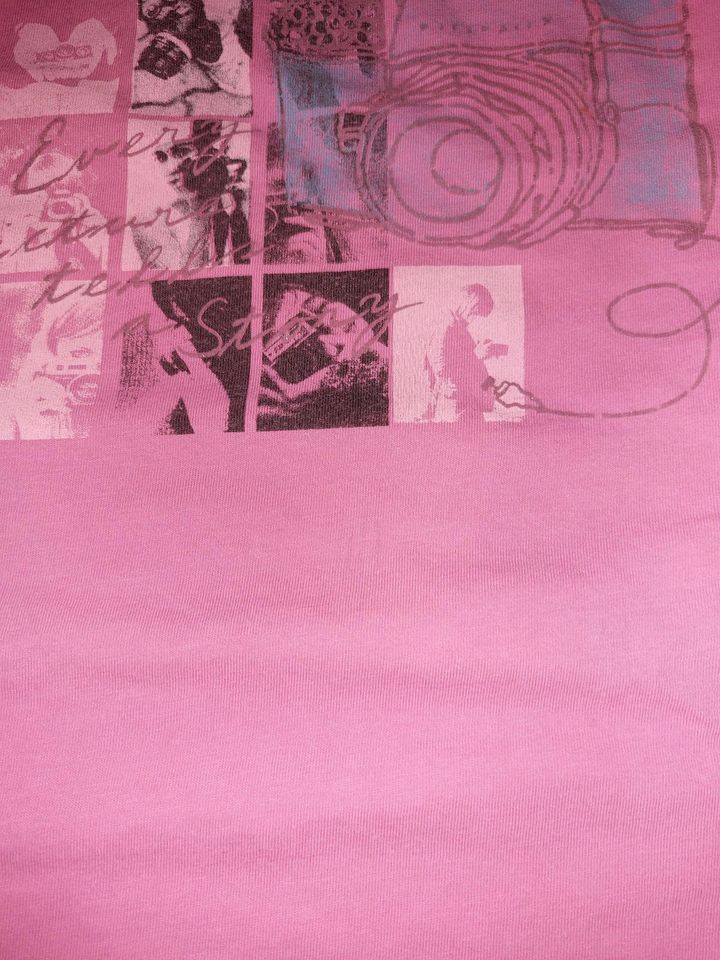 Schöner Sanetta Schlafanzug, 2- Teiler, Gr. 116, pink/ weiß, in Dortmund