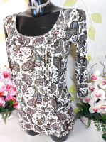 Wie Neu! Clockhouse C&A Rüschen Blumen Longshirt S 36 Buntes 3/4 Nordrhein-Westfalen - Übach-Palenberg Vorschau