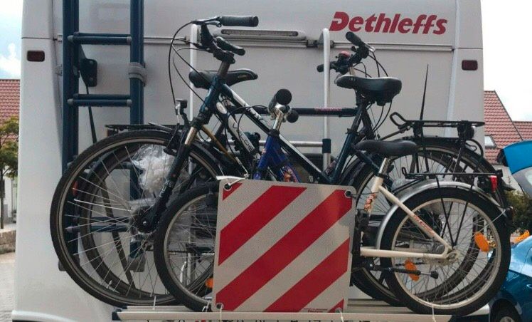 Fahrradträger Universal Quipon Hymer Dethlefs in Glött