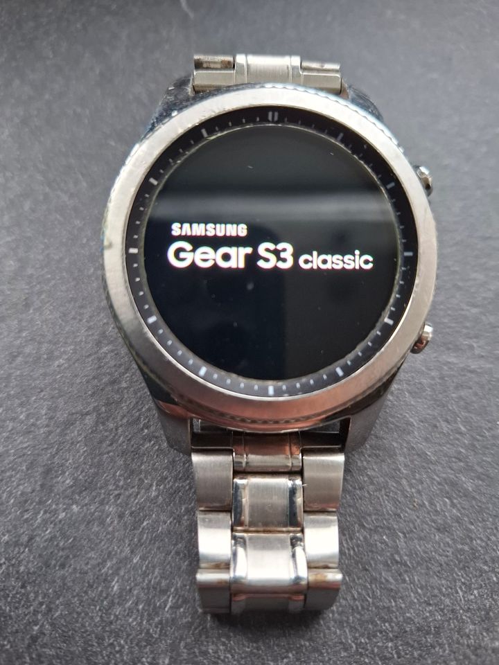 Samsung Galaxy Gear S3 Classic Smartwatch Edelstahl 45mm in Kamen