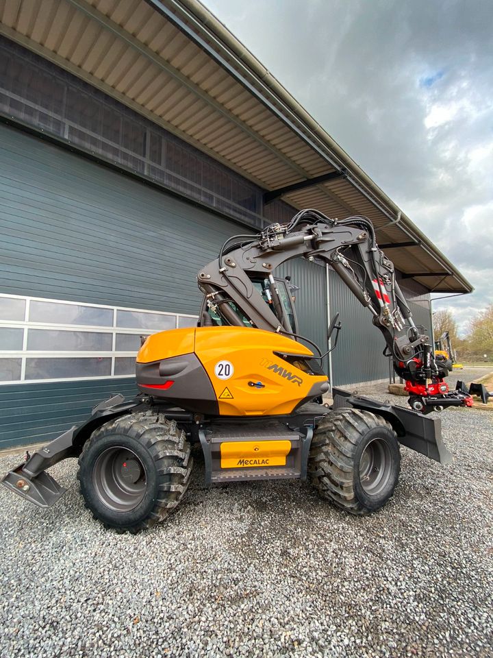 Demomaschine Mecalac Mobilbagger/Radbagger 11MWR (B160) kaufen in Stadthagen