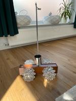 DDR Deckenlampe vintage,  Glas , Holz Schwerin - Altstadt Vorschau