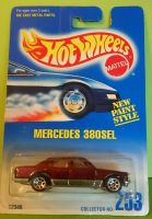 Hot Wheels Mercedes Benz 380 SEL  aus 1991 Sehr selten Saarland - Ottweiler Vorschau