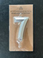 Kuchenkerze 7 NEU unbenutzte Kerze silber Baden-Württemberg - Ravensburg Vorschau