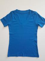 NEU! S.OLIVER, T-Shirt, Baumwolle- Rippchen, blau, 36, S Nordrhein-Westfalen - Hückelhoven Vorschau