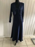 Langes blaues Abendkleid mit Bolero Gr. 42 Nordrhein-Westfalen - Kevelaer Vorschau