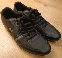 Lacoste Herren Schuhe Turnschuhe schwarz Größe 44 UK 10.5 Bayern - Aindling Vorschau