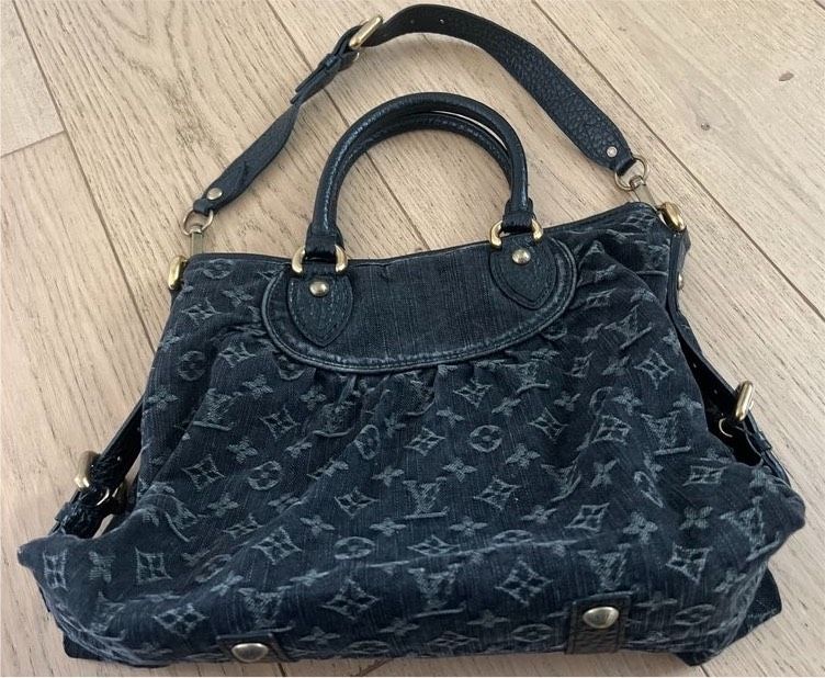 Original Luis Vuitton Neo Cabby Denim Tasche in Düsseldorf