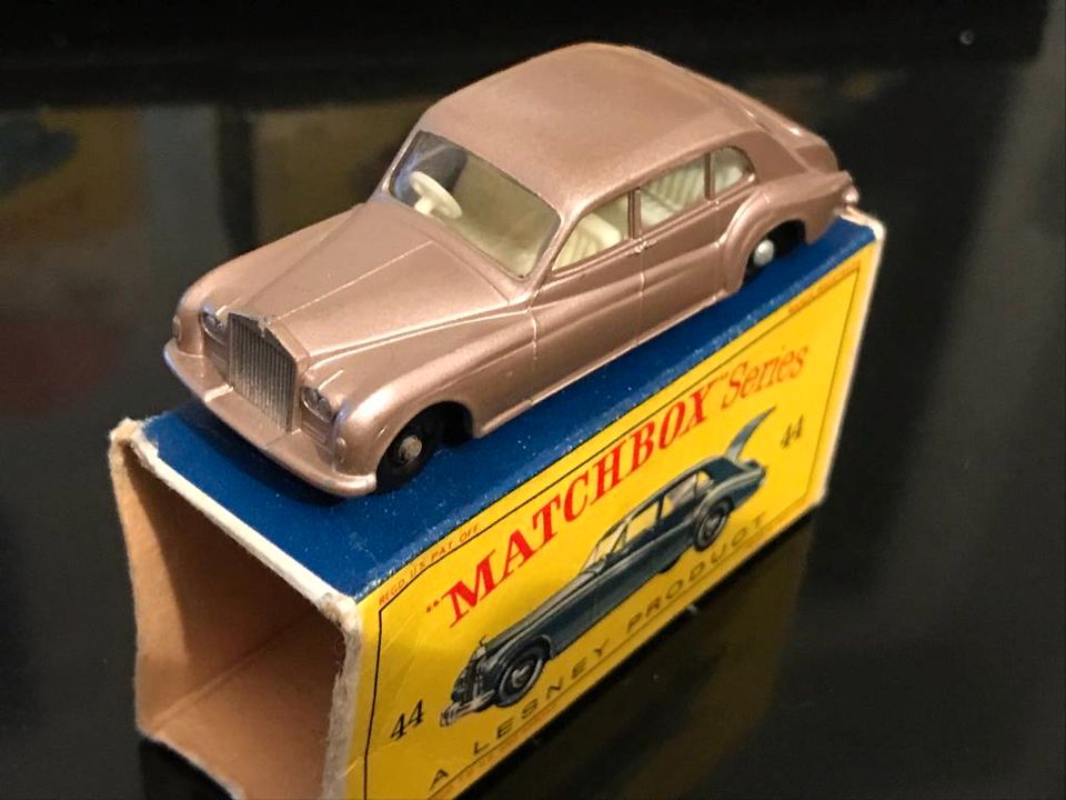 Altes Matchbox-Auto Nr. 44 - Rolly-Royce Phantom V BOX OVP in Runkel