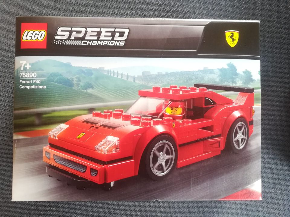 Lego 75890 Speed Champions Ferrari F40 Competizione in OVP in Ehrenberg (Rhön)