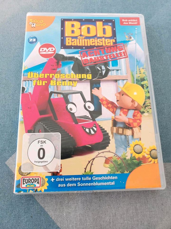 Diverse DVDs von Bob der Baumeister in Bexbach