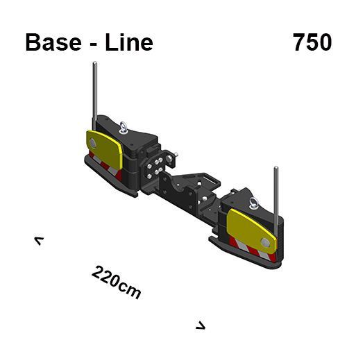 AGRI bumper Frontgewicht Base Line 750kg in Niederkirchen bei Deidesheim