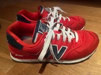 Sneaker new balance 574 rot schwarz 37,5 klassiker Bayern - Kronach Vorschau
