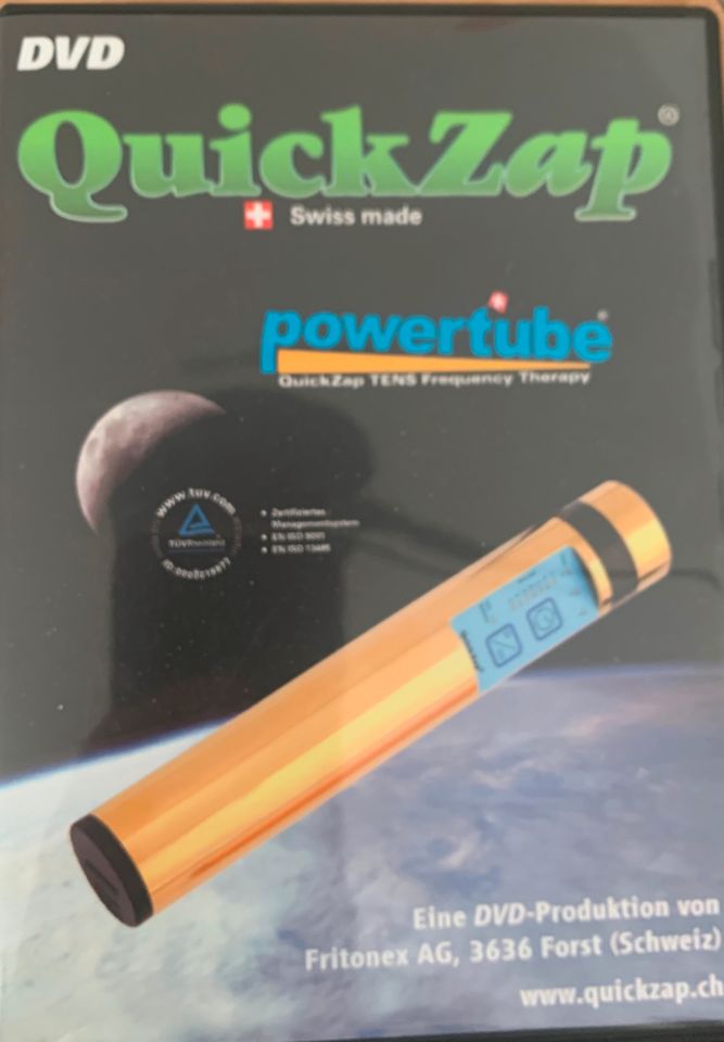 QuickZap Powertube, Gold, Zapper, Selbst- und Schmerzbehandlung in Mauritz