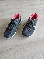 Turnschuhe/Sneaker von Skechers grau/pink Gr. 39 Sachsen-Anhalt - Halle Vorschau