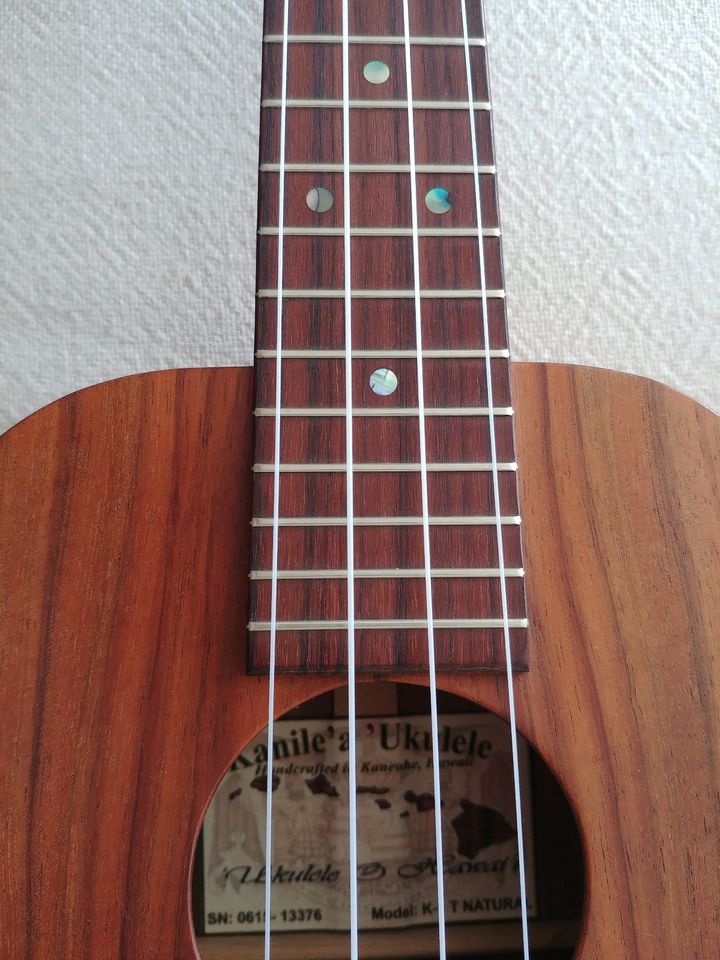 Kanilea K1 K-1 Silk Tenor Ukulele High Grade Koa mattes Finish in Ginsheim-Gustavsburg