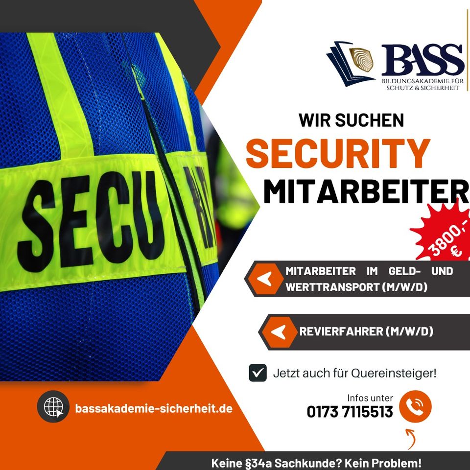 Security Sicherheitsmitarbeiter gesucht in Dresden in Dresden