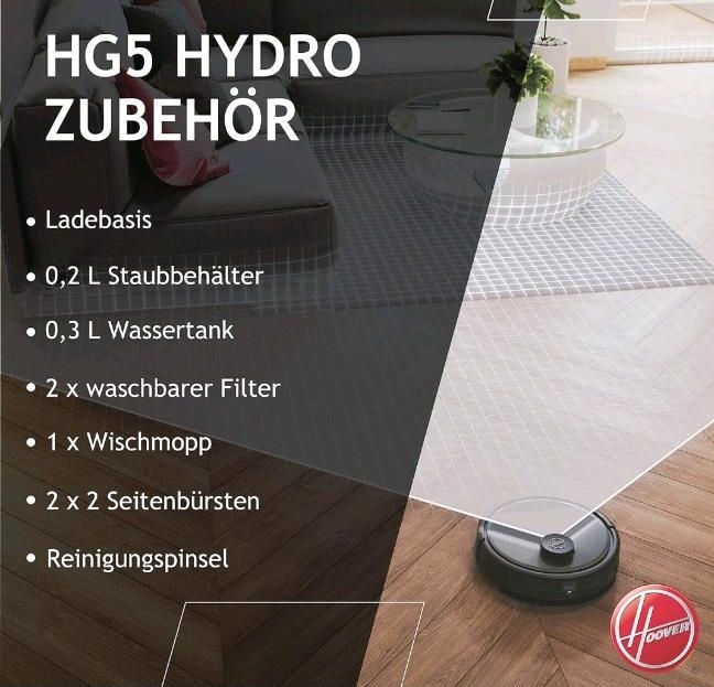 Hoover HG5 Saugroboter mit Wischfunktion in München