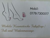 Mobile kosmetische Fußpflege auch Wellness-Fußmassage Nordrhein-Westfalen - Bottrop Vorschau