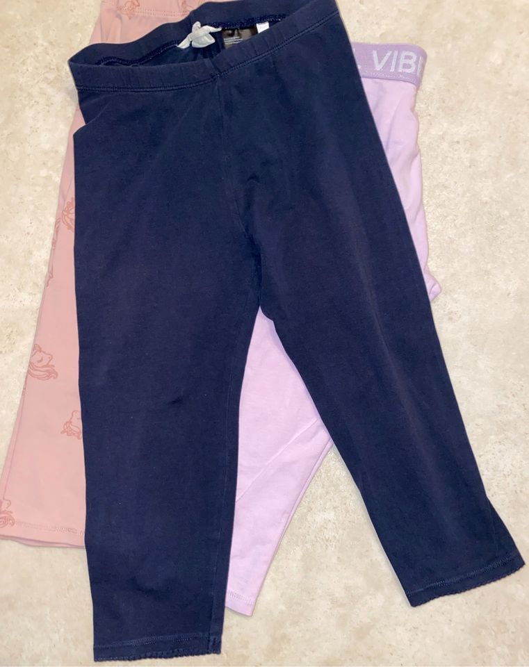 3/4 Leggins 3er Paket ~ Größe 140 ~ neuwertig + gebraucht in Triftern