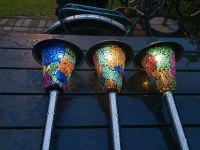 Splitterglas Solar LED Garten Wege Lampe Düsseldorf - Lichtenbroich Vorschau