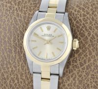 Rolex Lady Oyster Perpetual Stahl / Gold Automatik Damenuhr 67183 München - Au-Haidhausen Vorschau