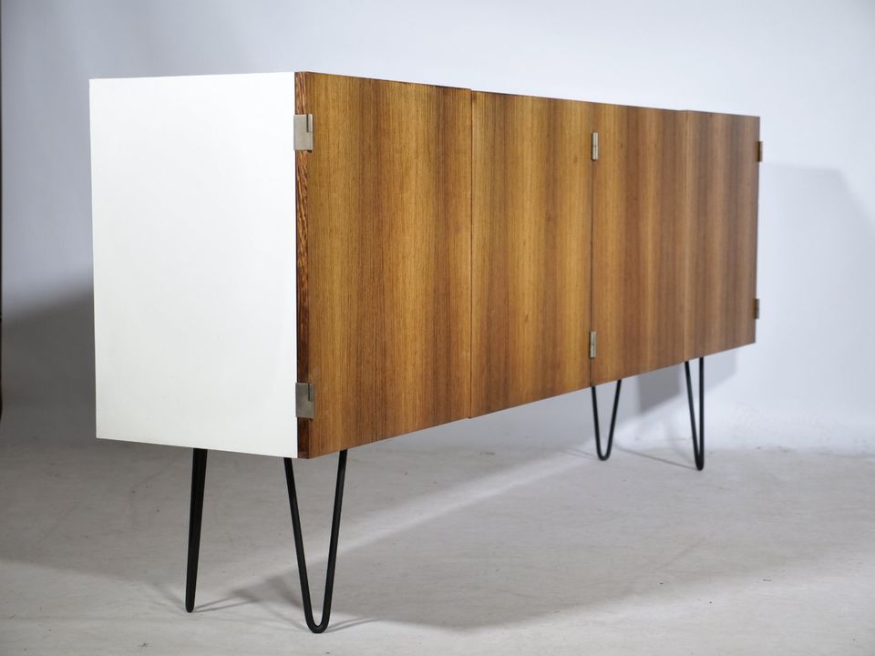 Hairpin Sideboard 60er Jahre Kommode Mid-Century Vintage Schrank in Mainz