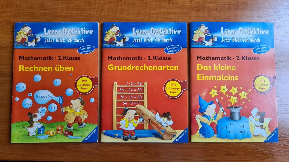 Lern-Detektive Mathematik 2. Klasse Rechnen, kleines Einmaleins in Oberhausen