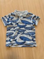 H&M Poloshirt T-Shirt Wal Sommer blau grau 86 Nordrhein-Westfalen - Wesseling Vorschau