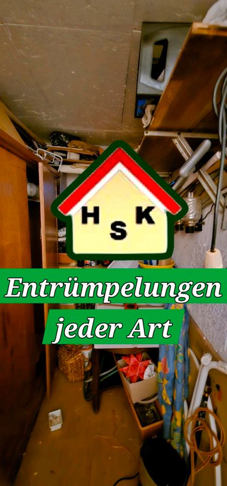 Entrümpelungen-Haushaltsauflösungen-Beräumung jeder Art in Aue