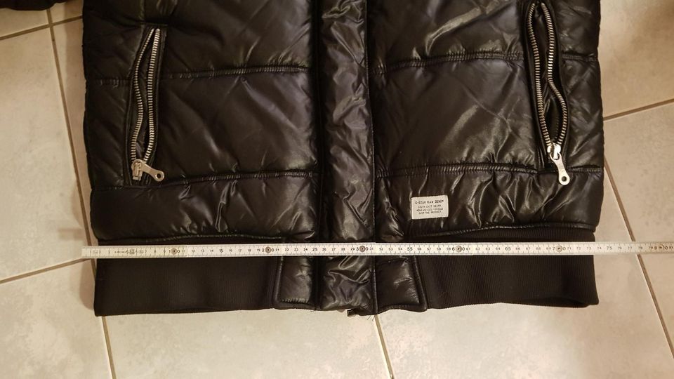 G-Star Winter-Jacke mit Kapuze abnehmbar Gr. XXL schwarz in Heilbronn