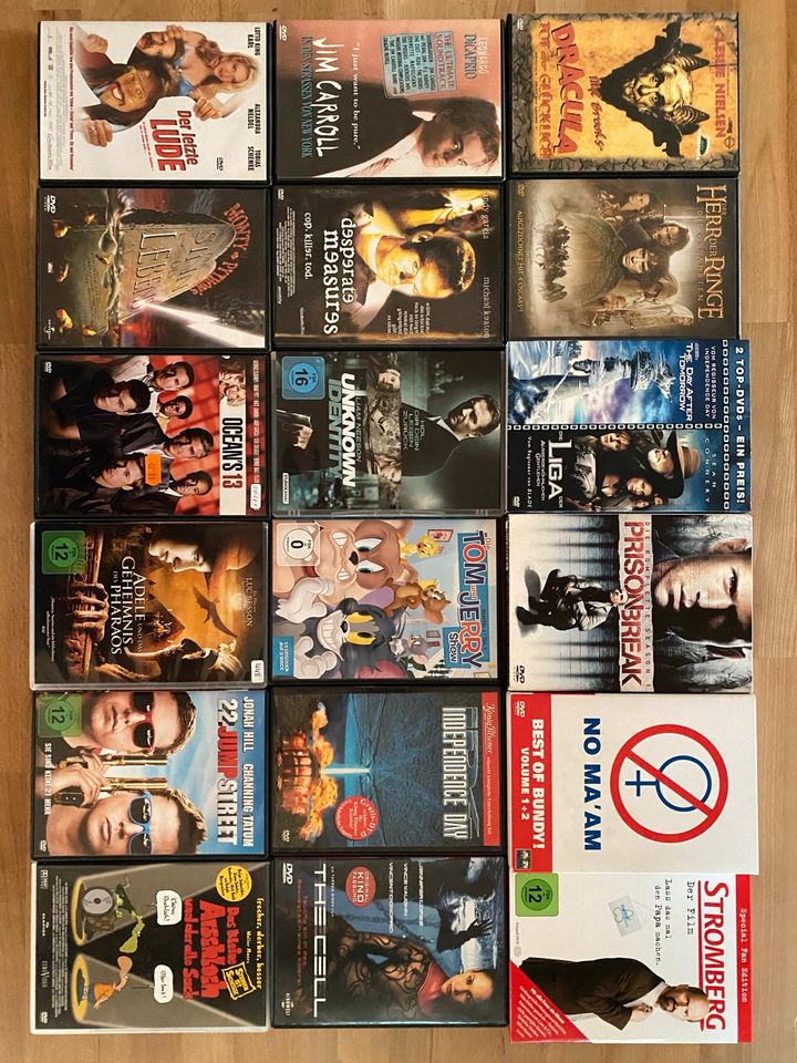 DVD Sammlung 120 DVDs in Elz