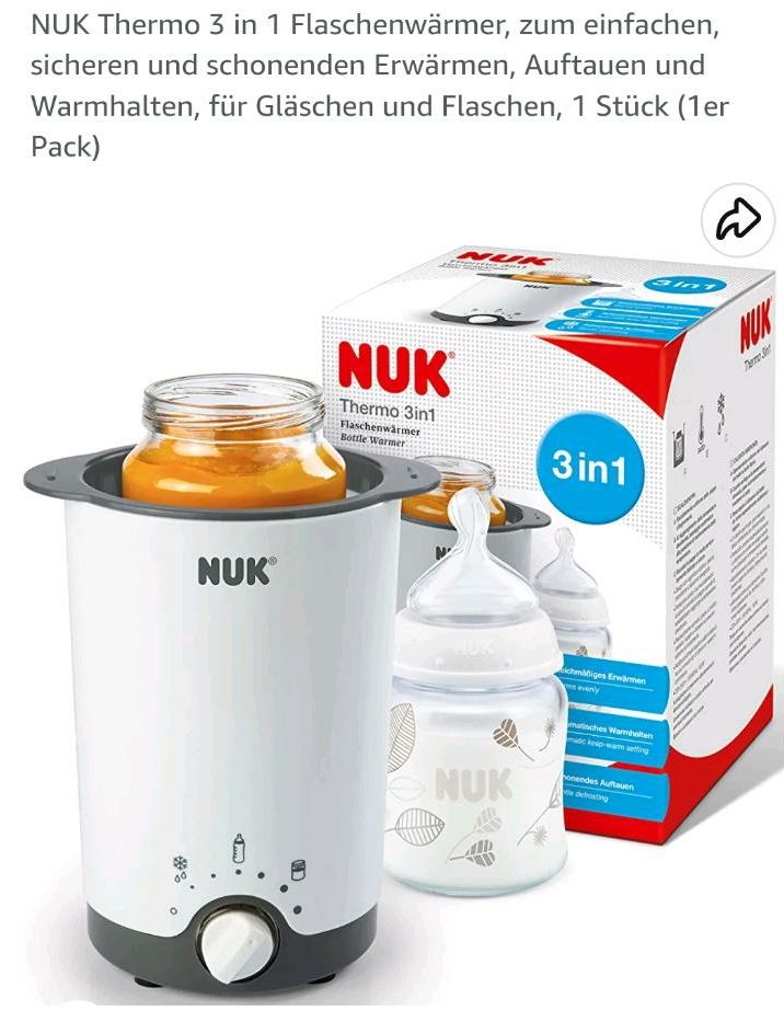 Wie neu: Nuk Fläschchenwärmer 3in1 Thermo in Berlin