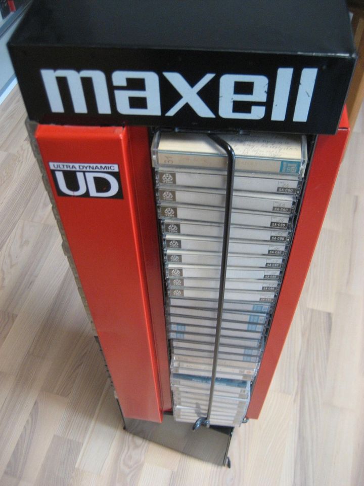 Maxell Musik Kassetten Ständer Rarität für 120 Kassetten in Nürnberg (Mittelfr)