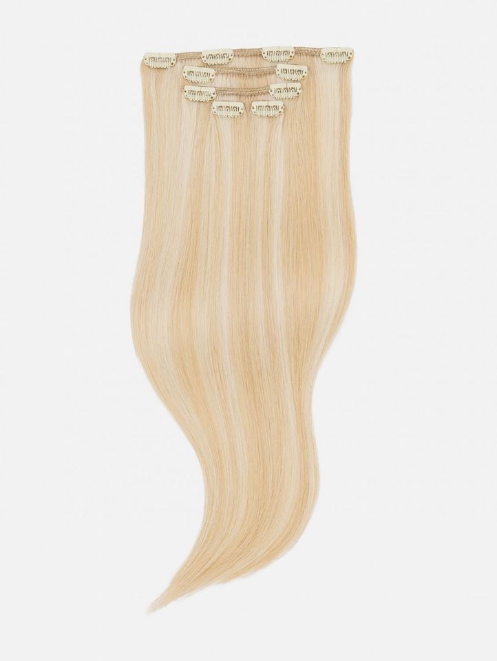 Clip-In Extensions Set NATURAL Echthaar 3-teilig - ohne Diadem in Neckartenzlingen