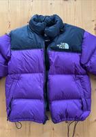 Lila THE North Face 700 Daunen Winterjacke Frankfurt am Main - Preungesheim Vorschau