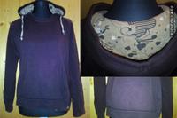 Brauner Kapuzenpulli, Hoody mit beigem Innenfutter i.d. Kapuze Niedersachsen - Isenbüttel Vorschau