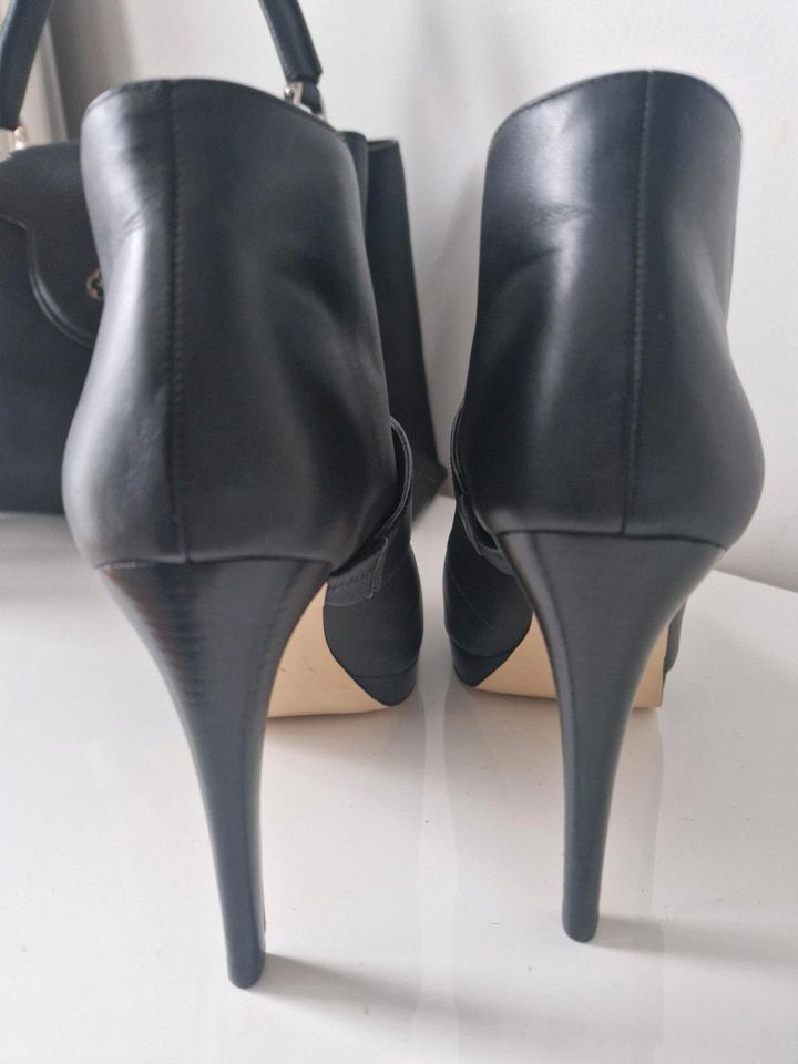 Michael Kors Schuhe Schwarz Pumps high heels Gr.38,5 /8M in Rheinzabern