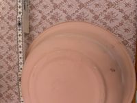 Emaille Schüssel alt Patina weiß rosa Düsseldorf - Oberkassel Vorschau